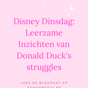 Disney Dinsdag lessen van donald duck over struggles